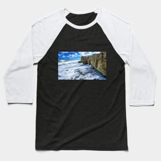 Blue Sky, White Waves Baseball T-Shirt